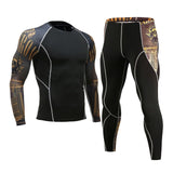 Tracksuit Men Demix Men Sport Jogging Suit