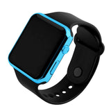 Men LED Digital Watch Boys Silicone Electronic Watch