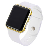 Men LED Digital Watch Boys Silicone Electronic Watch