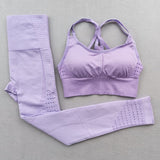 Women Yoga Set Seamless Fitness Clothing