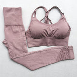 Women Yoga Set Seamless Fitness Clothing