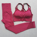 Women Yoga Set Seamless Fitness Clothing