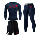 4XL MMA Compression Sets Tracksuit