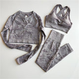 3PCS Seamless Yoga Set Sports Wear