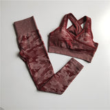 3PCS Seamless Yoga Set Sports Wear