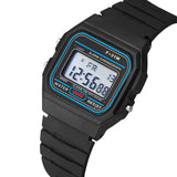  Classic Resin Strap Digital Sport Watch Wristwatches Men and women