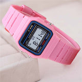  Classic Resin Strap Digital Sport Watch Wristwatches Men and women