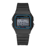 Classic Resin Strap Digital Sport Watch Wristwatches Men and women