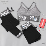 Toppick 3 Piece Women Yoga Sets 