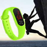 Fashion Man Woman Watch LED Electronic Sport Sensor Luminous