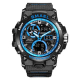 Watch Men Dual Time Waterproof 