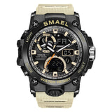 Watch Men Dual Time Waterproof 