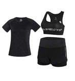Women Yoga 5 Pieces Set Outdoor Gym Clothing