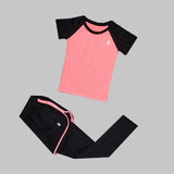 5 Piece Set Yoga For Women's Running Fitness