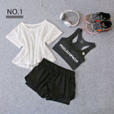 Sportswear 3 Piece Yoga Set Women Gym Cloth