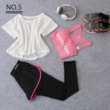 Sportswear 3 Piece Yoga Set Women Gym Cloth