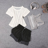 Sportswear 3 Piece Yoga Set Women Gym Cloth